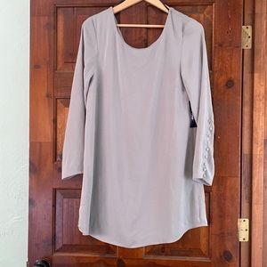 Lulus Gray Shift Dress